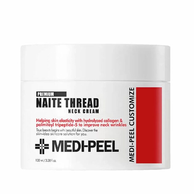 Подтягивающий крем для шеи с пептидным комплексом Medi-Peel Naite Thread Neck Cream 100мл