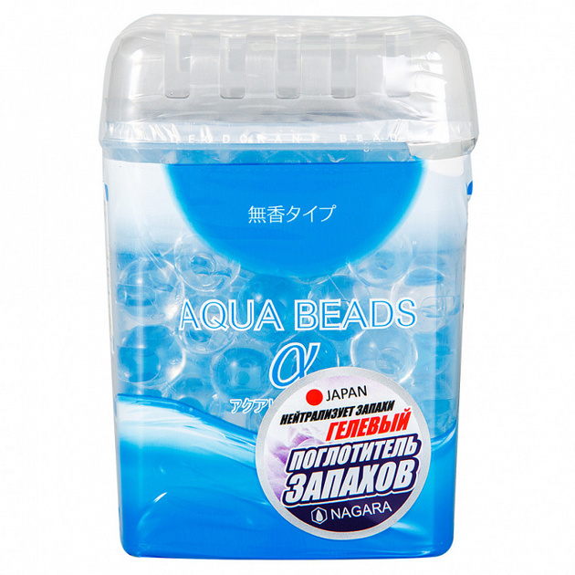 Nagara Aqua Beads Поглотитель запаха гелевый, 360 гр