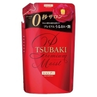 SHISEIDO "Tsubaki Premium Moist" Увлажняющий шампунь для волос,  330мл, 490мл